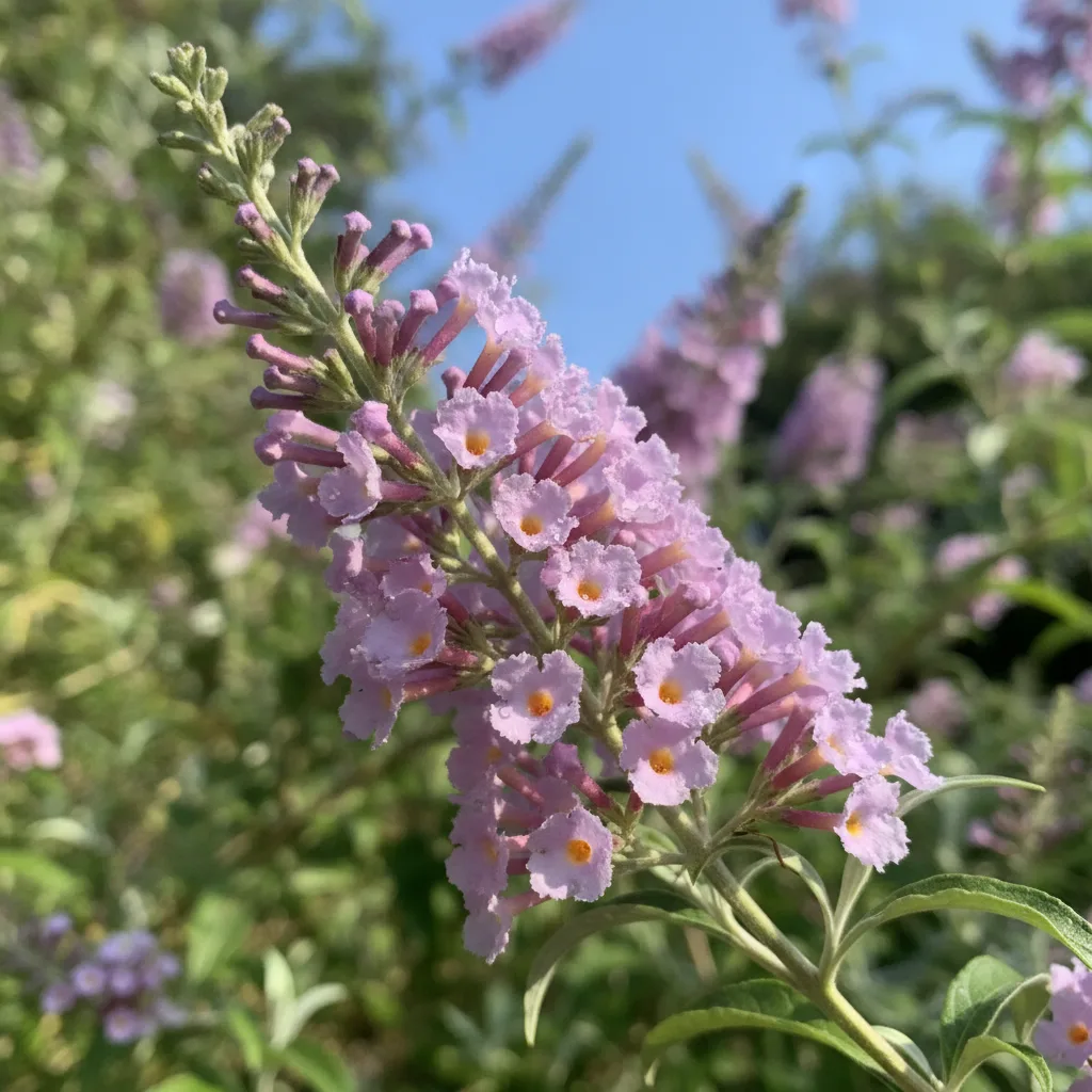 arbre à papillons buddleia