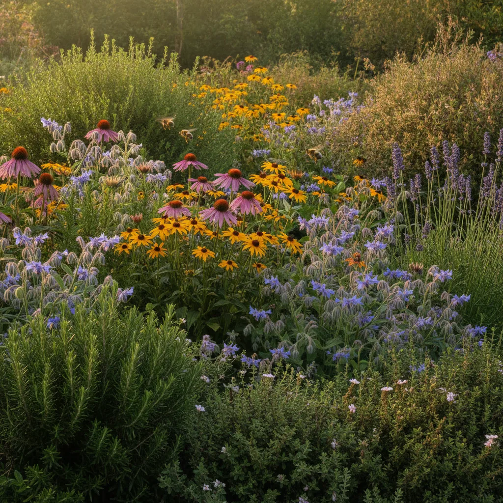 attirer les abeilles au jardin