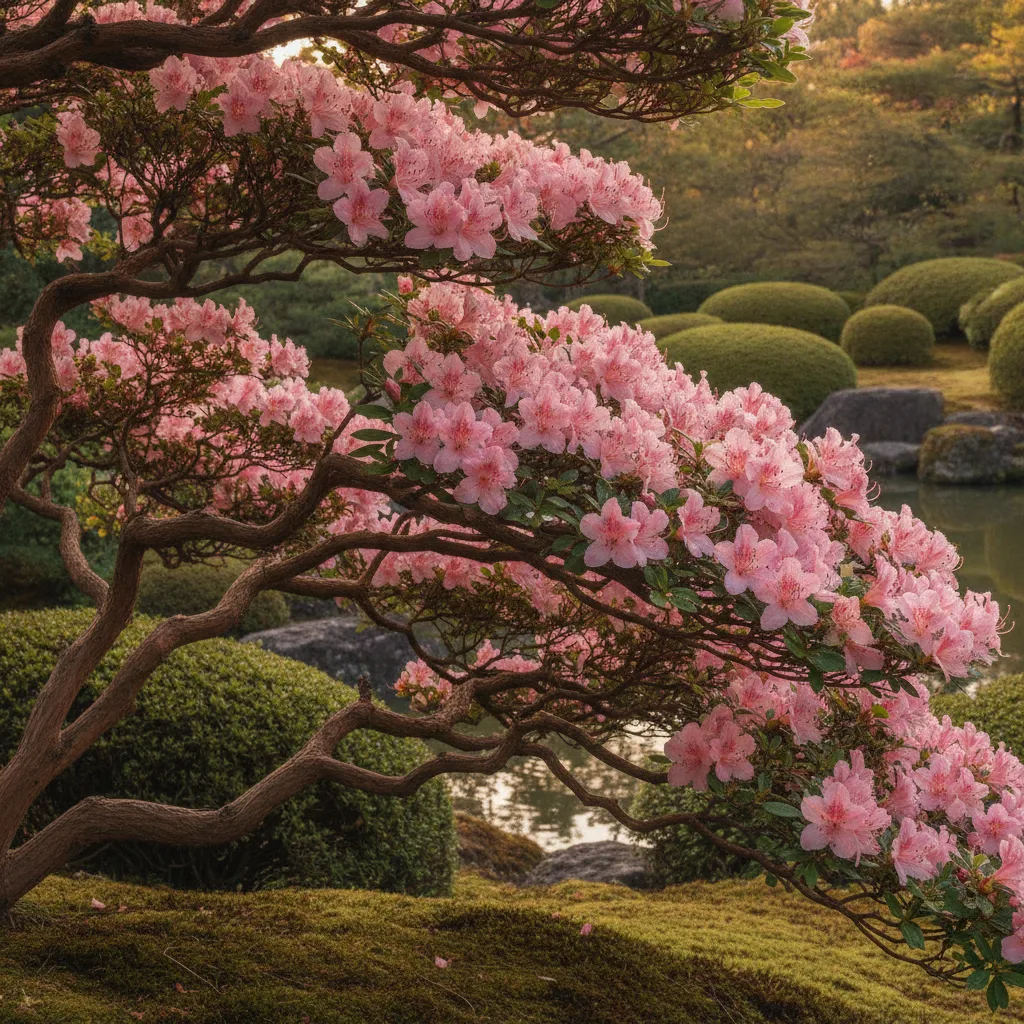 azalée japonaise persistante