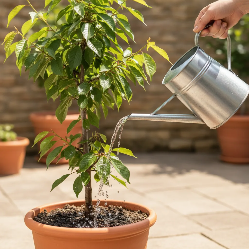 cerisier nain pour pot