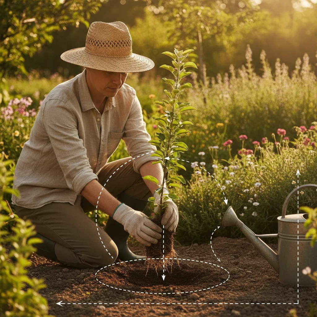 Comment planter un pommier | Le guide pas à pas facile - comment planter pommier