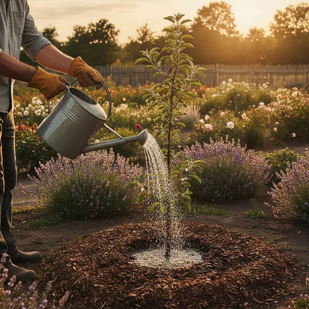 comment planter un pommier