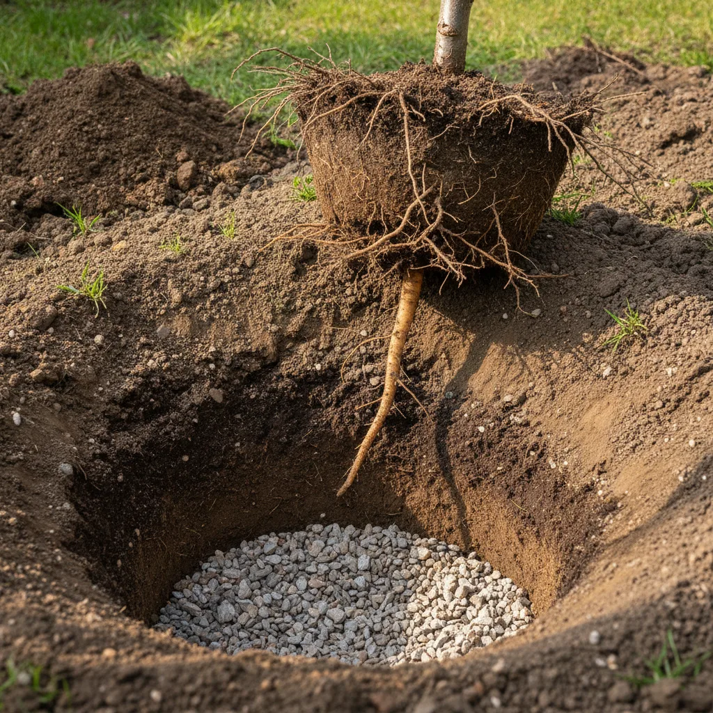 comment planter un pommier