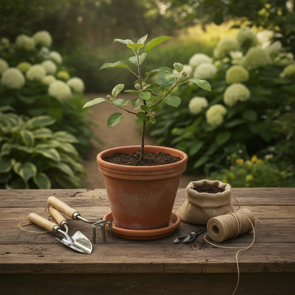 comment planter un pommier