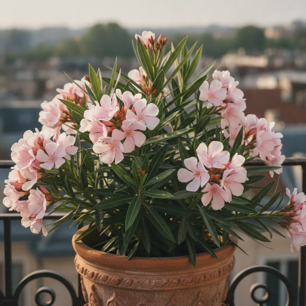 entretien laurier rose en pot