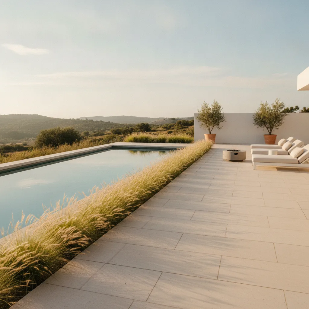 graminées pour bord de piscine