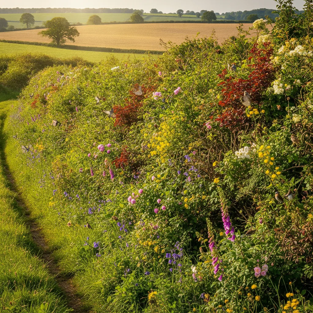 Haie champêtre pour la biodiversité | Guide complet - haie champetre biodiversite arbustes