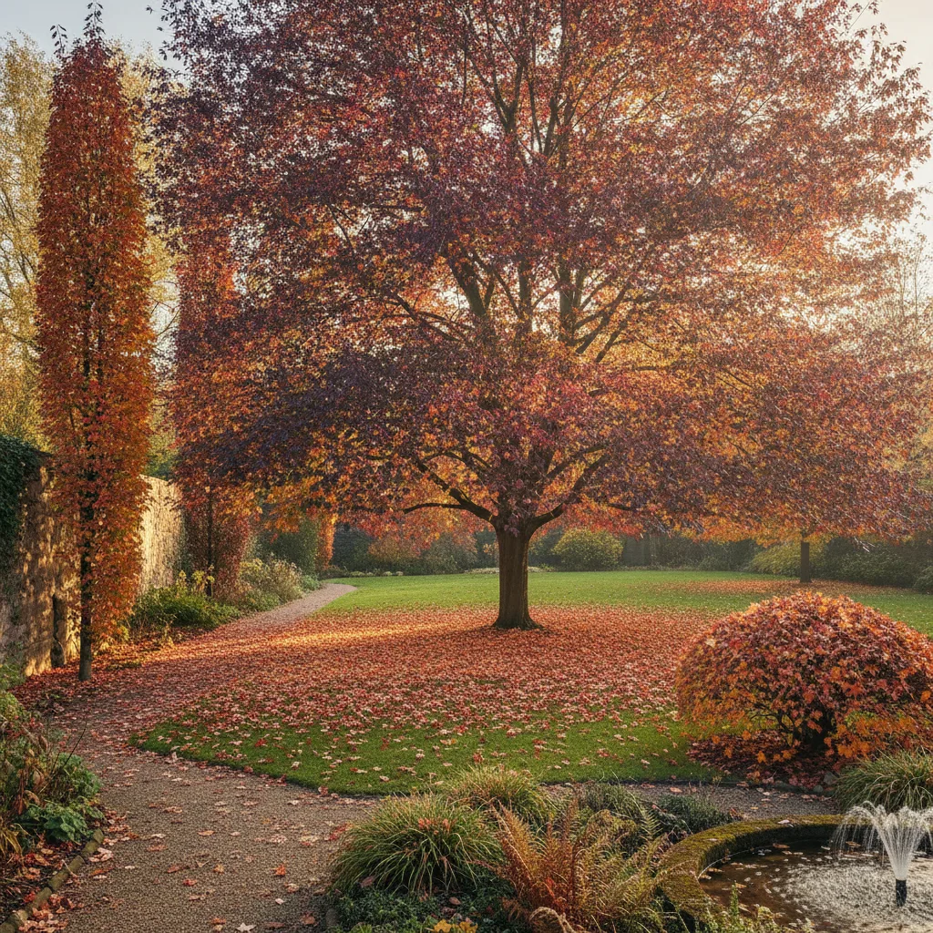 liquidambar couleurs d'automne