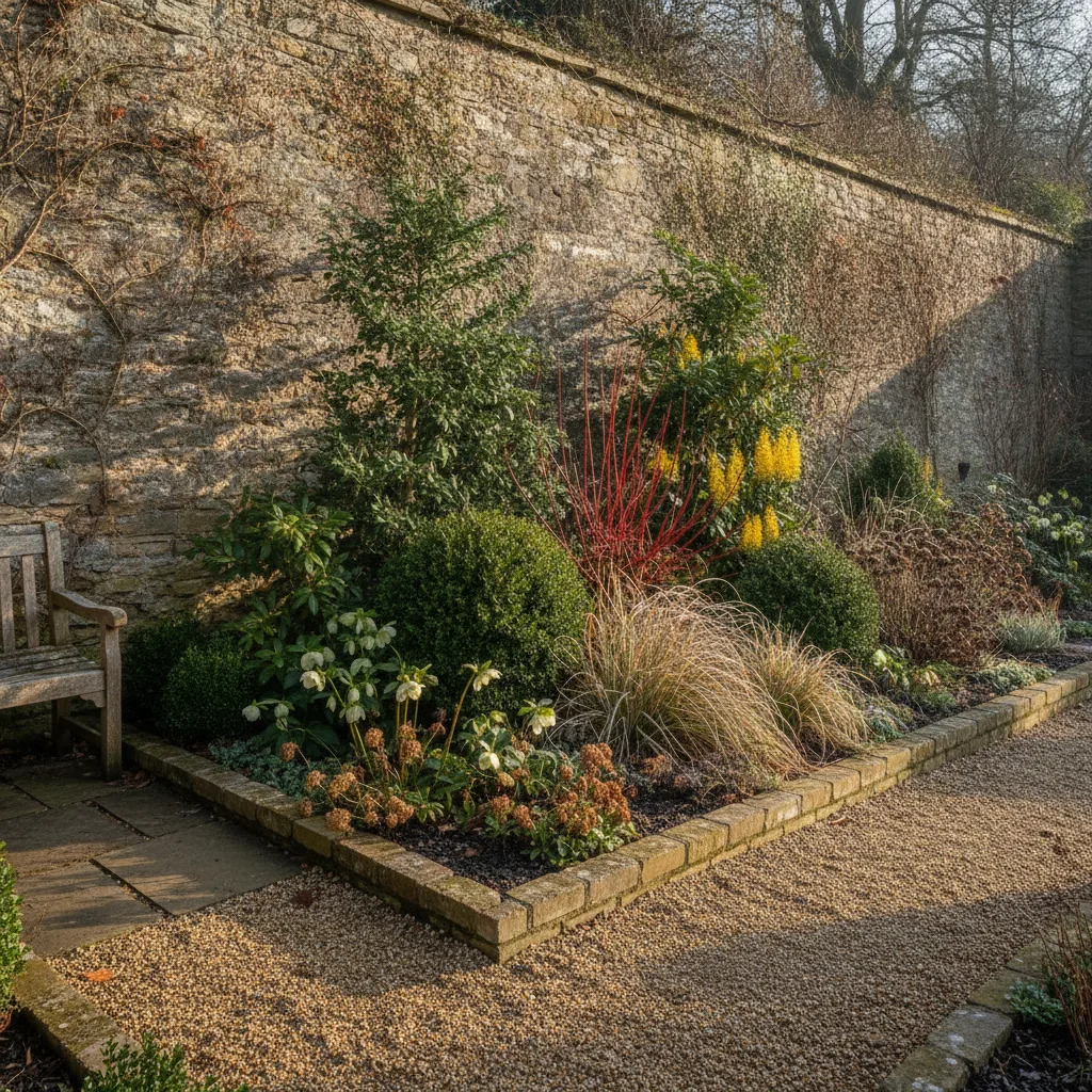 que planter à l'ombre d'un mur