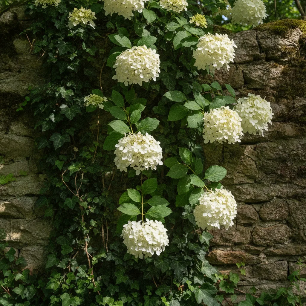 que planter à l'ombre d'un mur