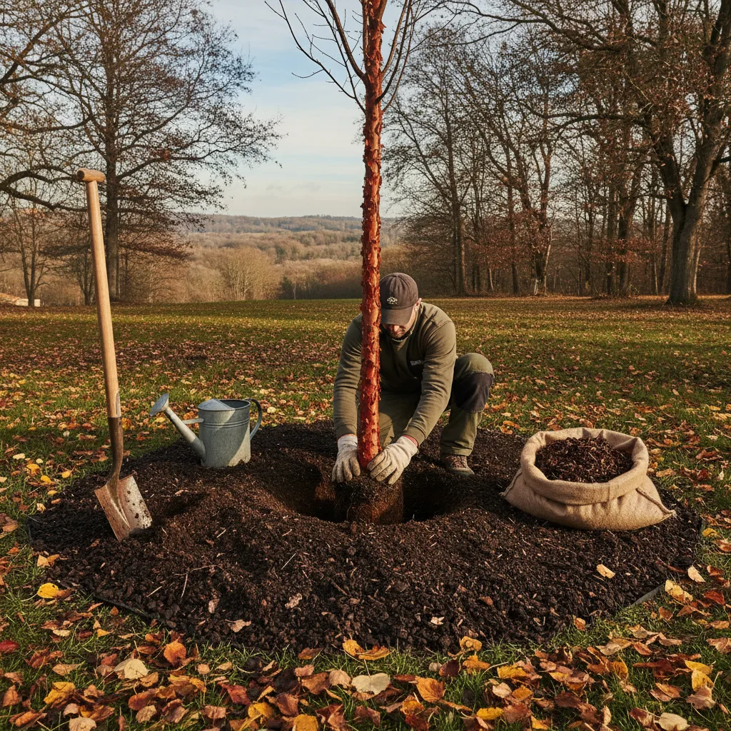 arbre écorce décorative