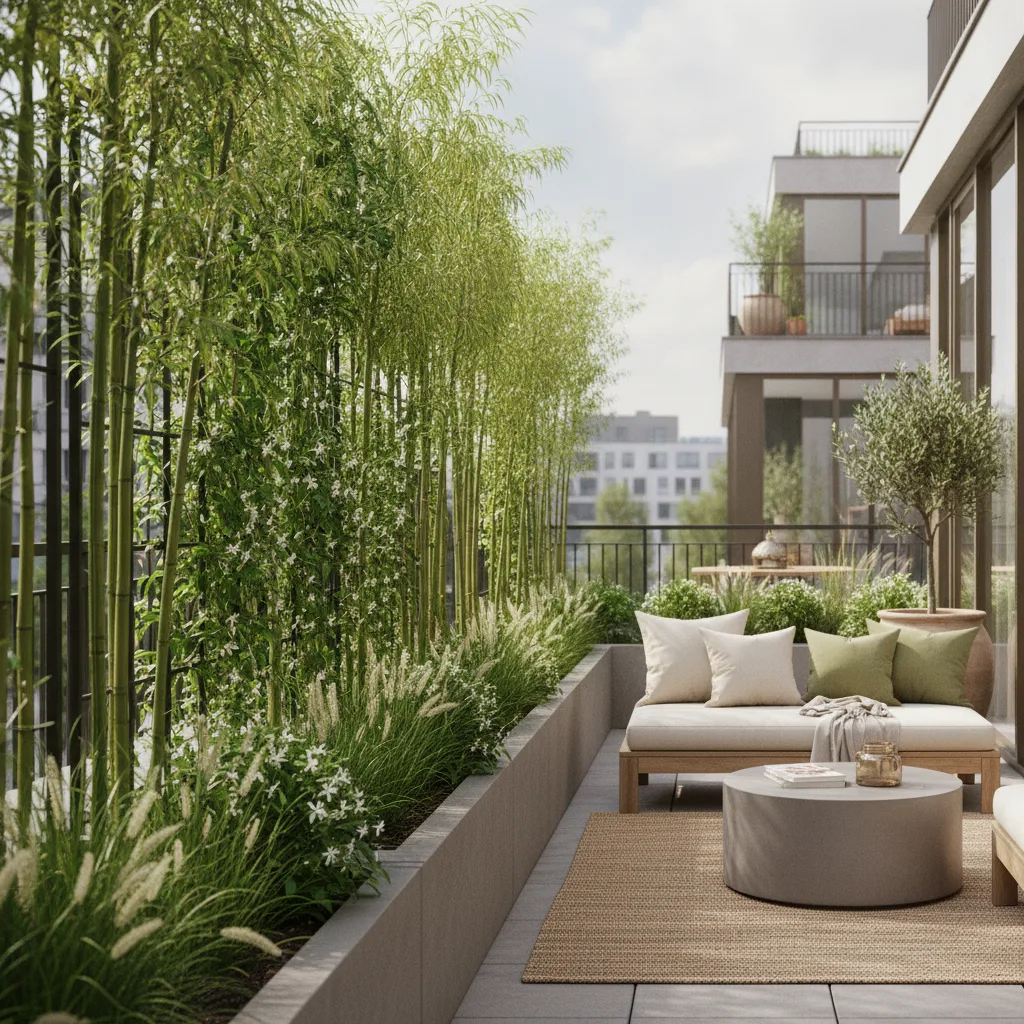 Écran végétal terrasse rapide, solutions en pot 2026 - ecran vegetal terrasse rapide