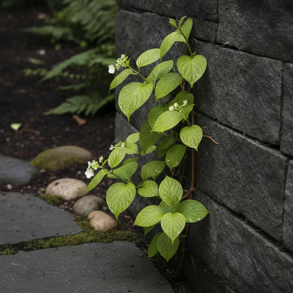 hortensia grimpant