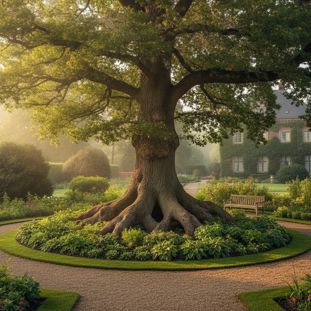 Créer un massif autour d'un arbre | Guide pratique - massif autour arbre