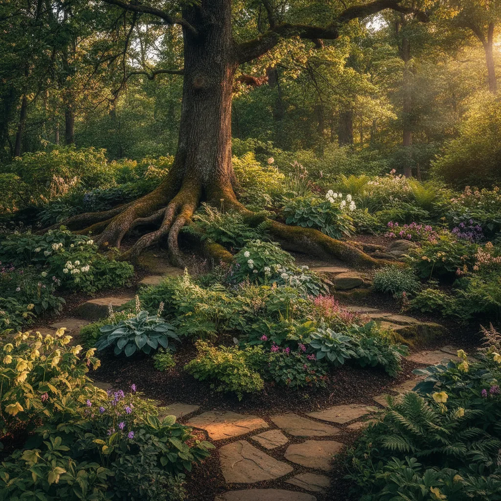créer un massif autour d'un arbre