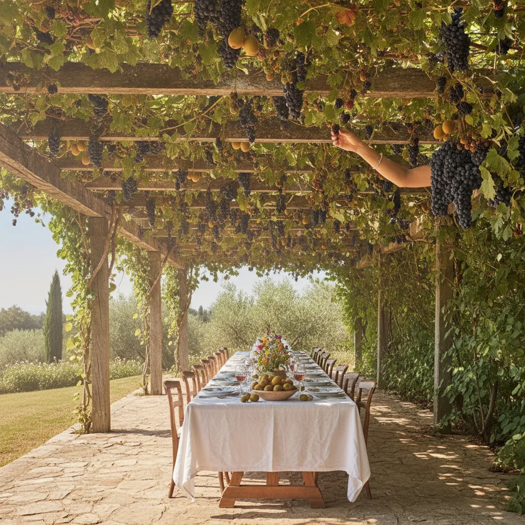 Pergola plantes grimpantes comestibles – guide 2026 - pergola plantes grimpantes comestibles