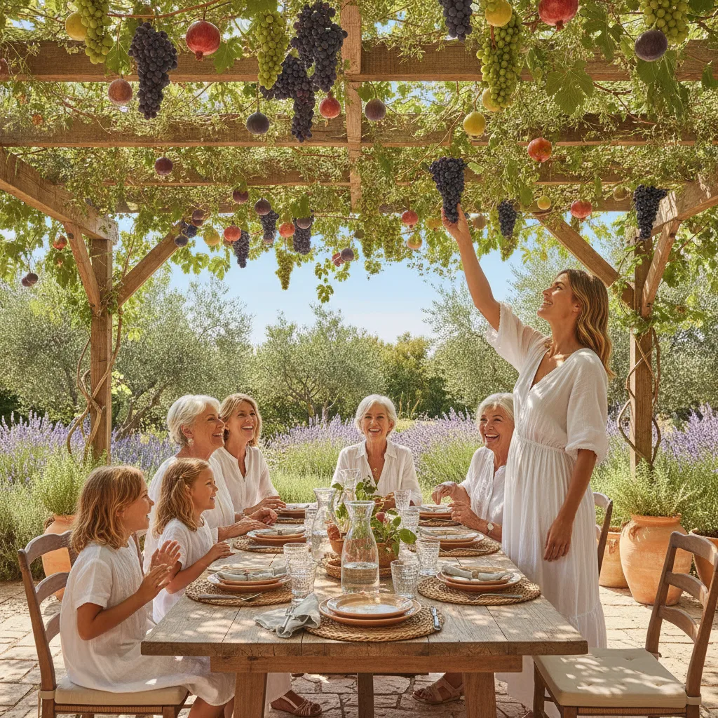 pergola plantes grimpantes comestibles