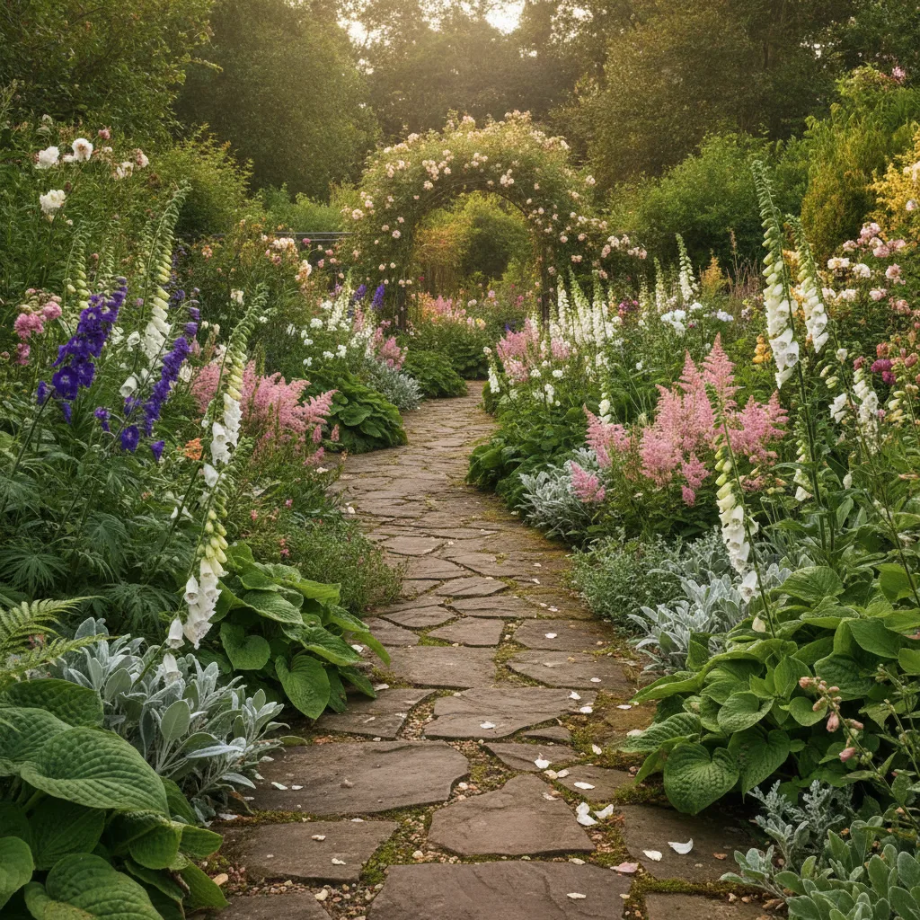 plantes pour bordure allée jardin