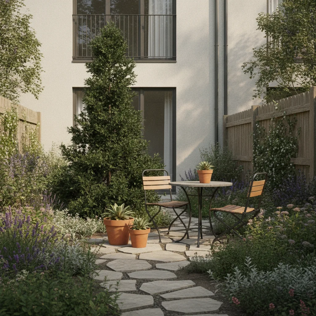arbre persistant petit jardin