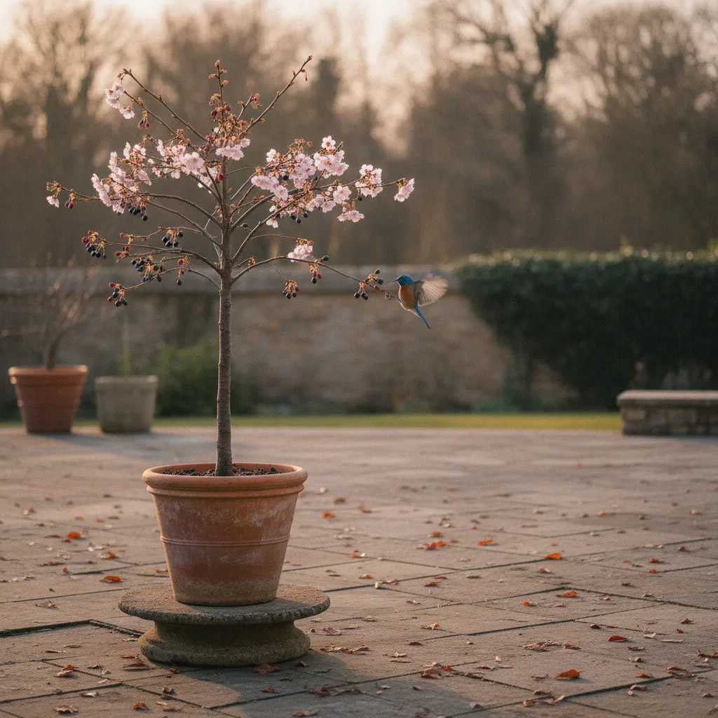cerisier du japon prunus floraison