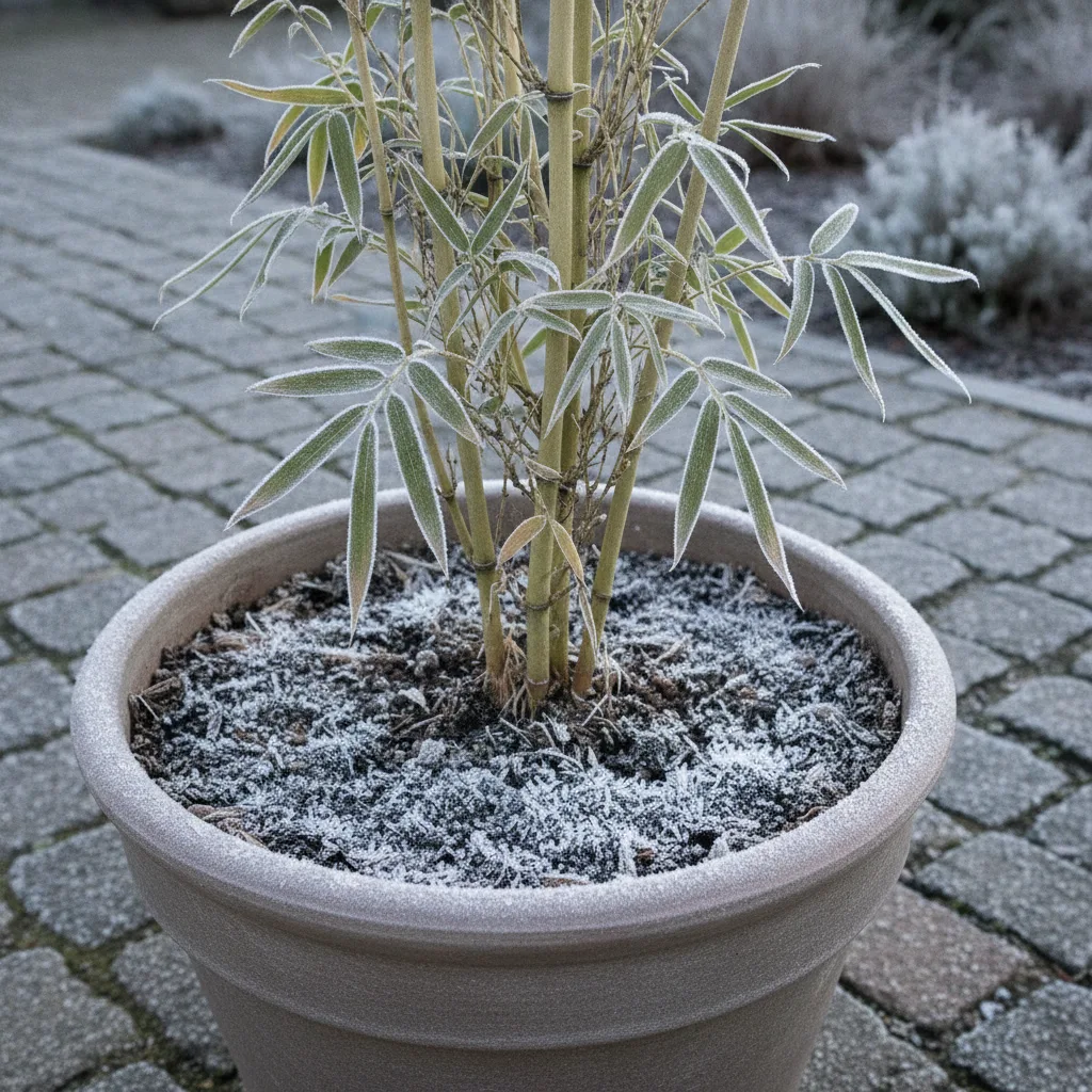 entretien bambou hiver
