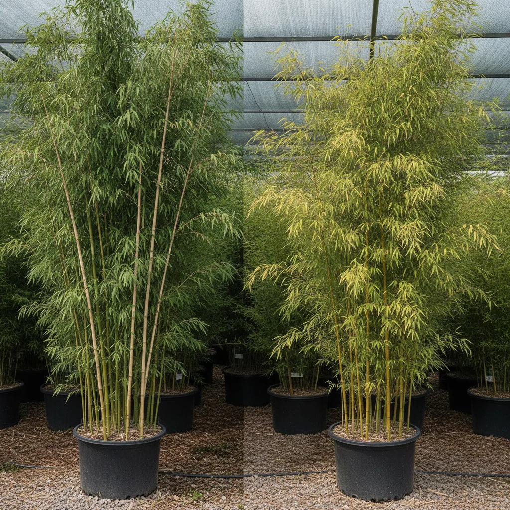 haie de bambou fargesia distance plantation