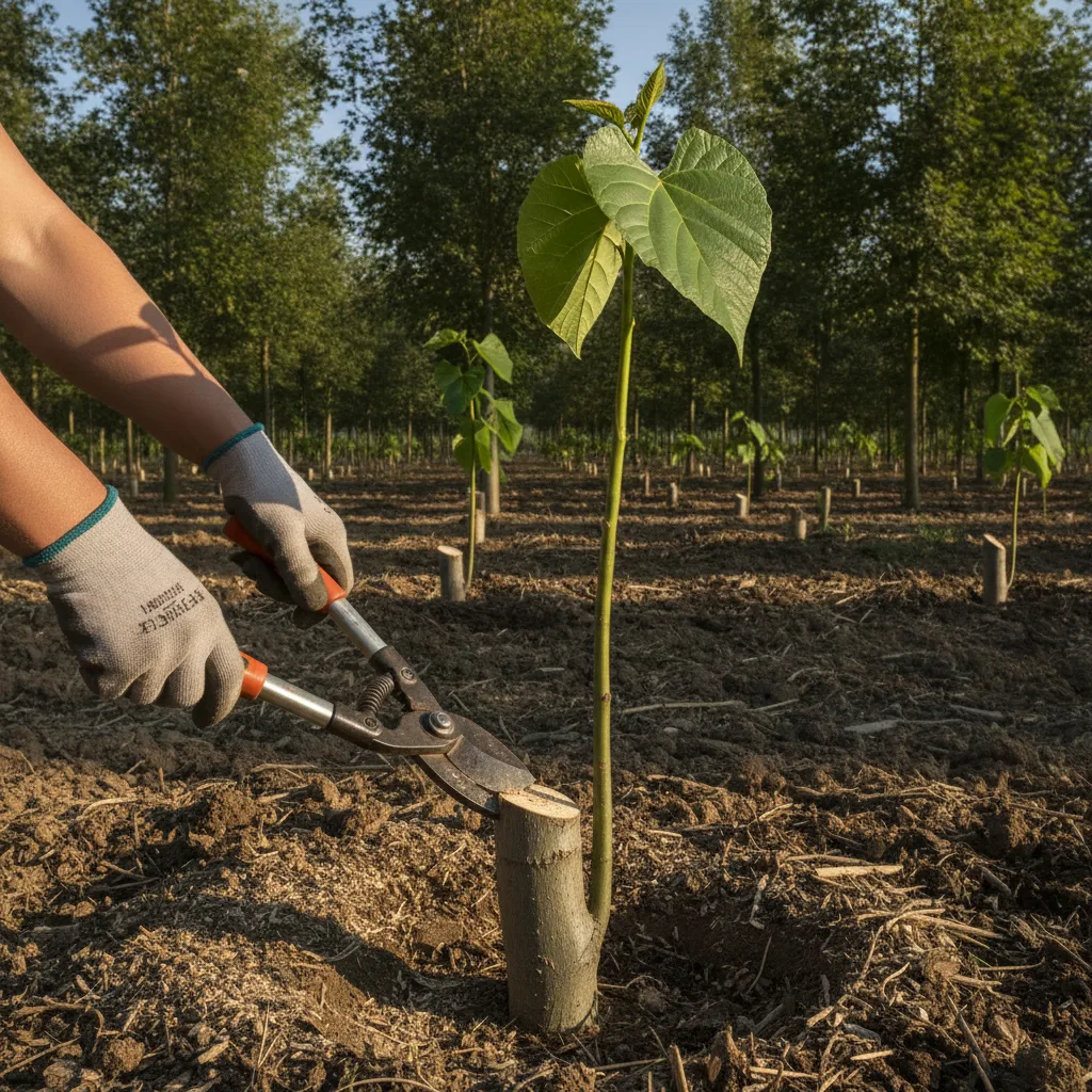 paulownia arbre croissance rapide