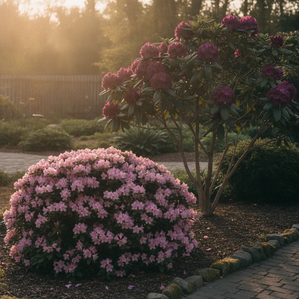 rhododendron variétés rustiques